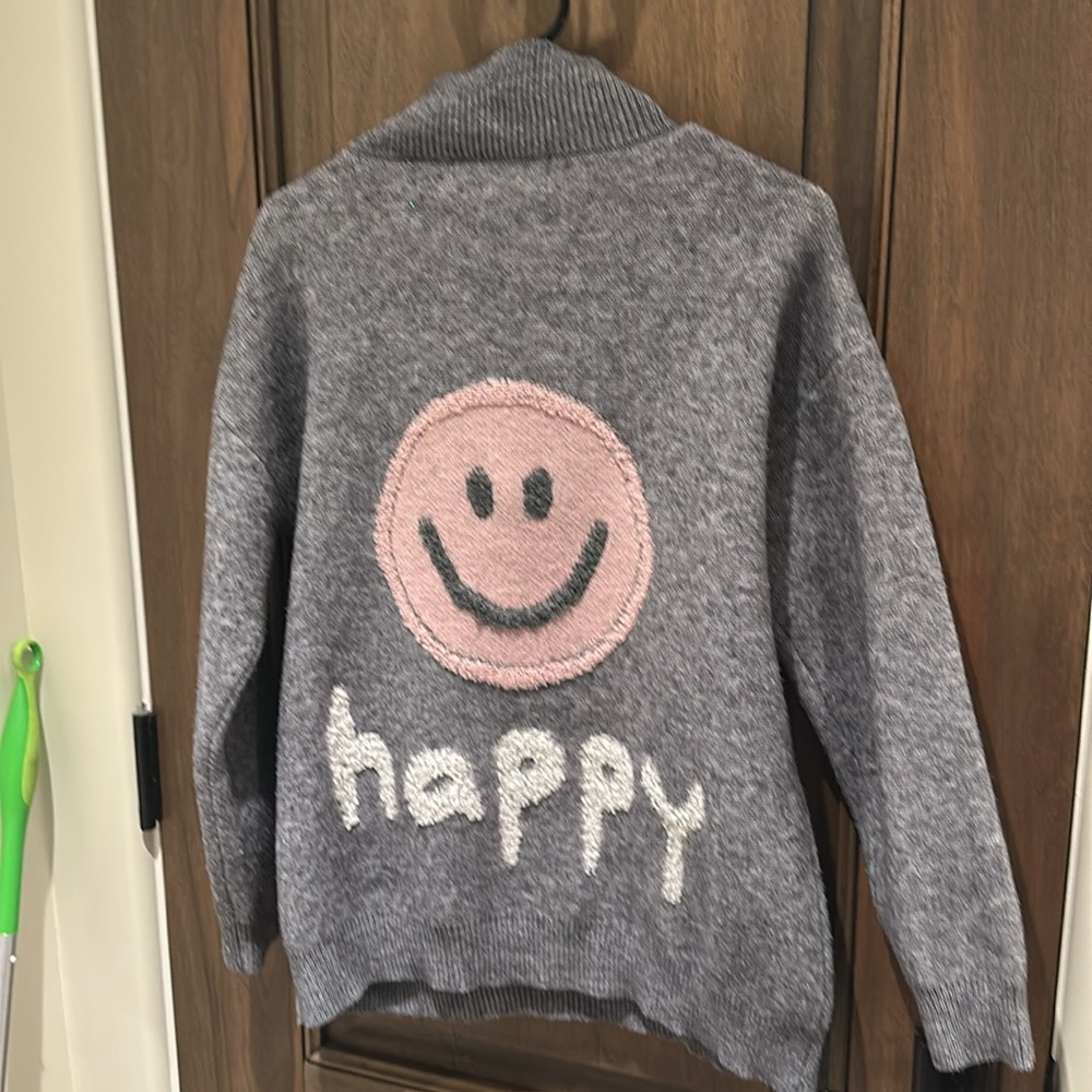 Vintage Havana happy face sweater